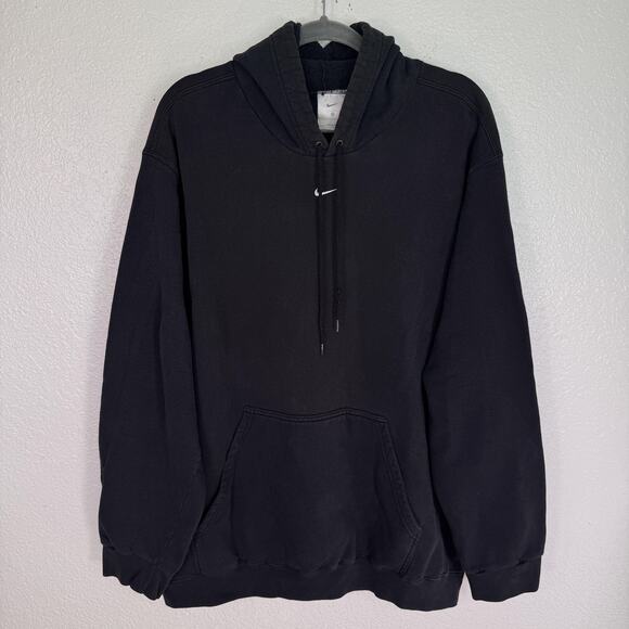 Vintage Nike Hoodie Mens XXL Center Swoosh Pullover Embroidered Sweatshirt Y2K - Picture 1 of 14